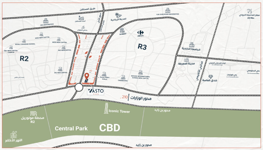 Vasto Plaza Mall Location